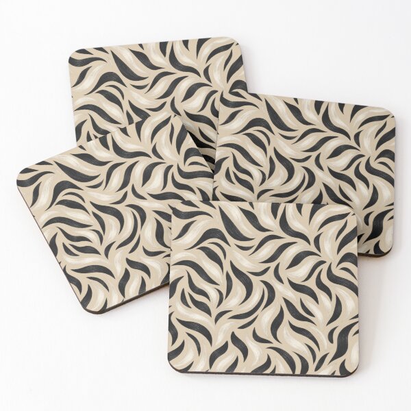 Item preview, Short Zebra Stripes Seamless Pattern – Black & Ivory designed and sold by annenambiro.