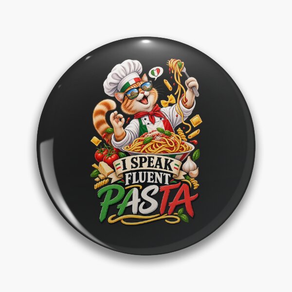 Item preview, I Speak Fluent Pasta Funny Italian Cooking Design designed and sold by Ink-and-Odd.