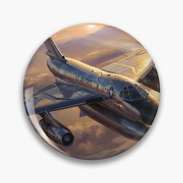 Item preview, B-58 Hustler Mountain Sunset Illustration designed and sold by Airpower Art.