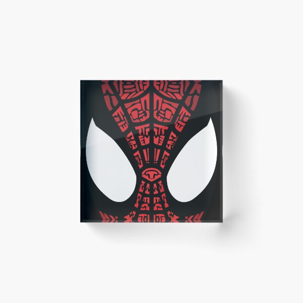 Item preview, Spider-Man Mask – Red Black Web Superhero designed and sold by JIMBOEE.