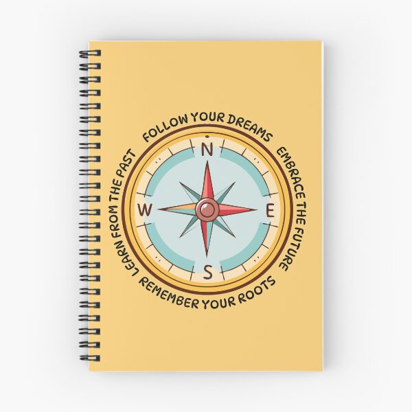 Item preview, Vintage Compass Direction Quote - Follow Your Dreams Life Path designed and sold by Frafri92.