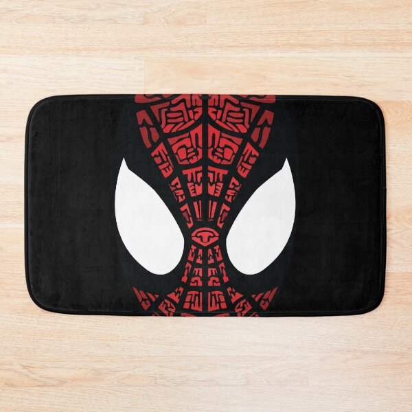Item preview, Spider-Man Mask – Red Black Web Superhero designed and sold by JIMBOEE.