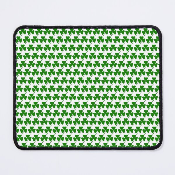 Item preview, Green Shamrock Clover Repeat Pattern designed and sold by Zaya_art.