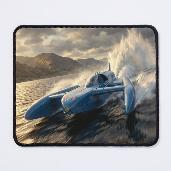 Item preview, Bluebird K7 Speed Record Illustration designed and sold by Airpower Art.