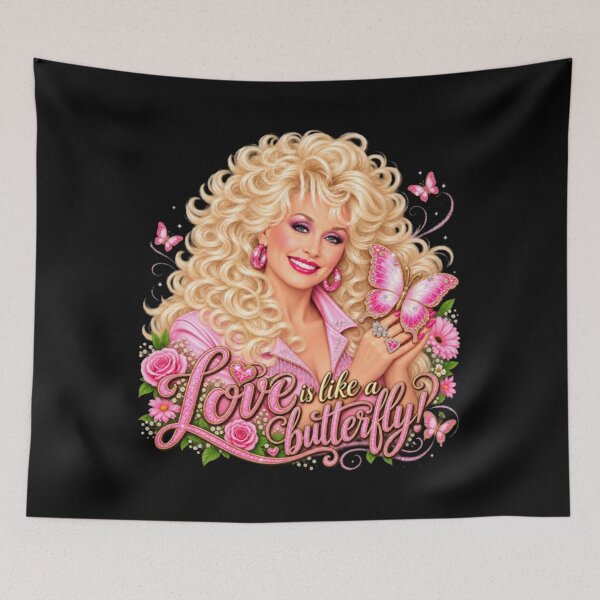 Item preview, Love Is Like A Butterfly - DOLLY PARTON designed and sold by GuadaPeran.