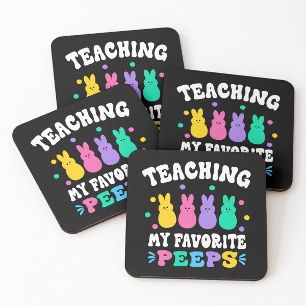 Item preview, Teaching My Favorite Peeps Easter Morning Art Prints- Easter Teacher Day 2023 designed and sold by ivy-aiko.
