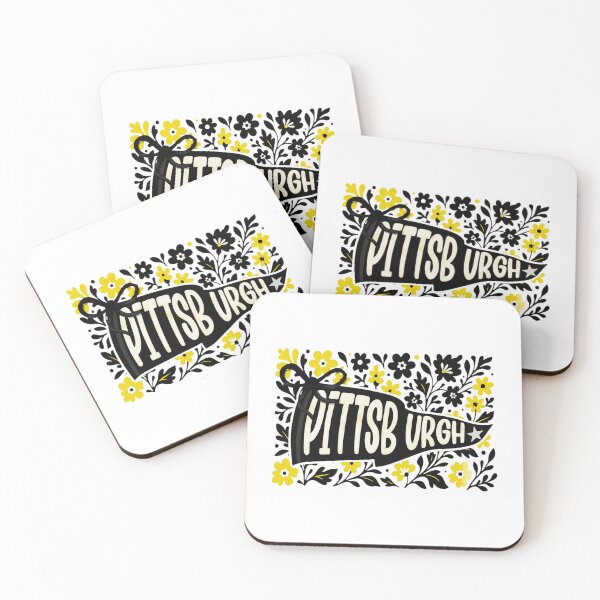 Item preview, Pittsburgh Floral Pennant Graphic designed and sold by anaCryder.