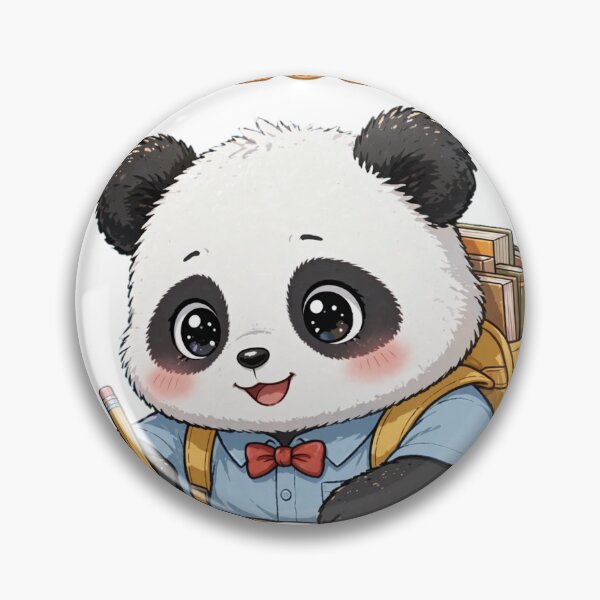 Item preview, Cute Student Panda Learning Science On Tuesday - Kawaii School Art designed and sold by Surviving Monday Club.