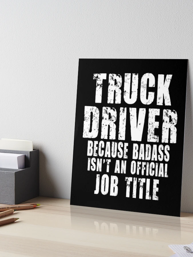 I'm Essential Truck Driver Trucker Funny Graphic by Too Sweet Inc ·  Creative Fabrica