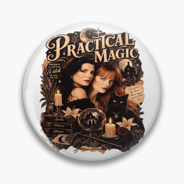 Item preview, Enchanting Witchy Sisterhood Black Cat Graphic  designed and sold by anaCryder.