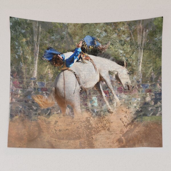 Item preview, RODEO ROUGH STOCK RIDER HOME DECOR AND APPAREL designed and sold by Barbara Jean Photo Art And Design.