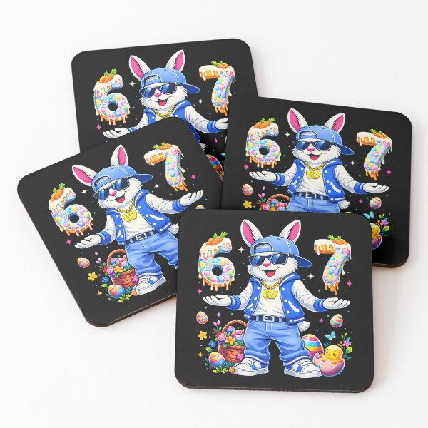 Item preview, Six Seven 67 Easter 6 7 Bunny Basket Stuffers Boys Kids 6-7 designed and sold by ely-brittaney.