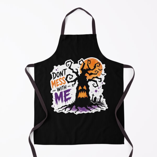 Item preview, Don’t Mess With Me – Witchy Halloween Tree designed and sold by ArtDzignsZA.