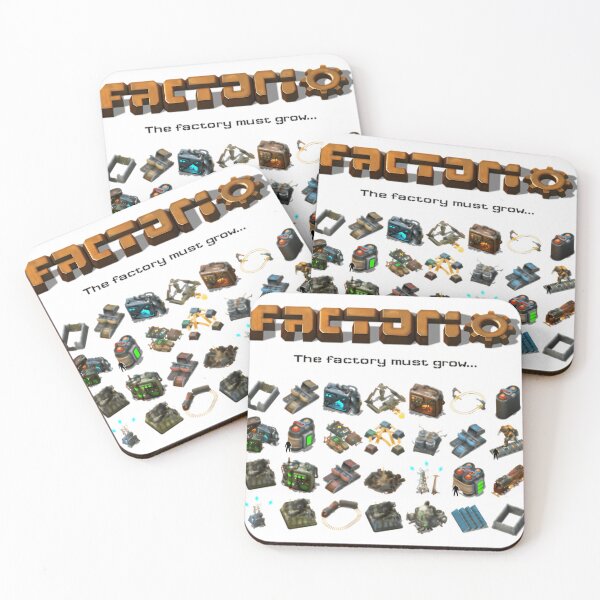 Item preview, Factorio The Factory Must Grow designed and sold by SKYSTORE1.