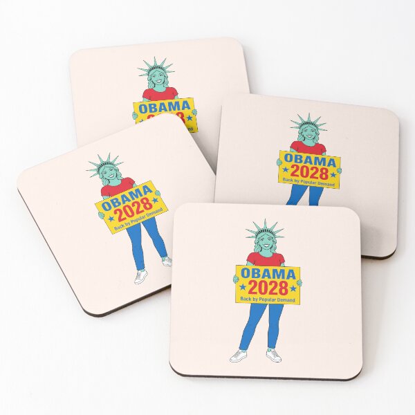 Item preview, Obama 2028 Back By Popular Demand Political Satire Pop Art designed and sold by KungPowUnicorn.