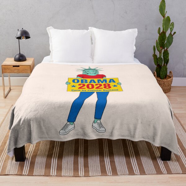 Item preview, Obama 2028 Back By Popular Demand Political Satire Pop Art designed and sold by KungPowUnicorn.