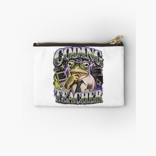 Item preview, Coding Teacher Frog Computer Science Vintage T-Shirt | Funny Software Developer Programmer Professor STEM Gift designed and sold by illeN-Art-World.