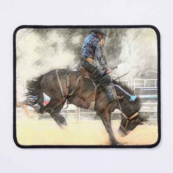 Item preview, ROUGH STOCK RIDER, WESTERN HOME DECOR AND APPAREL designed and sold by Barbara Jean Photo Art And Design.