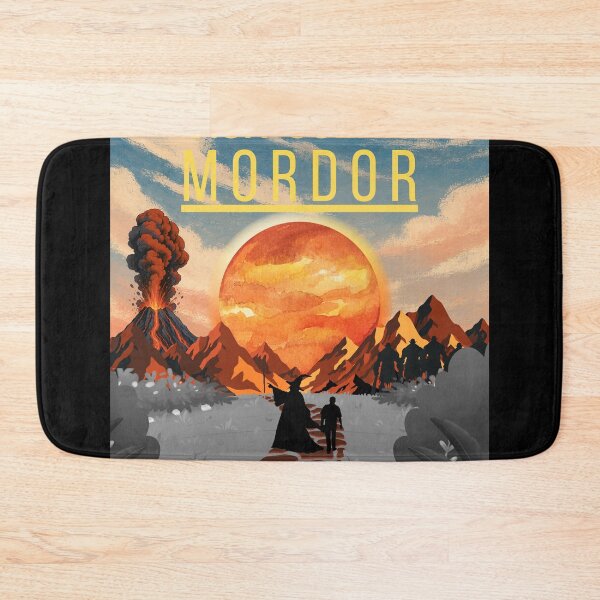 Item preview, Visit Scenic Mordor Vintage Travel Poster LOTR Parody designed and sold by Mircea786.