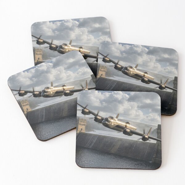Item preview, Lancaster Bomber Ladybower Illustration designed and sold by Airpower Art.