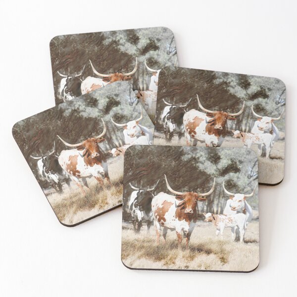 Item preview, LONG HORN CATTLE, HOME DECOR AND WALL ART designed and sold by Barbara Jean Photo Art And Design.