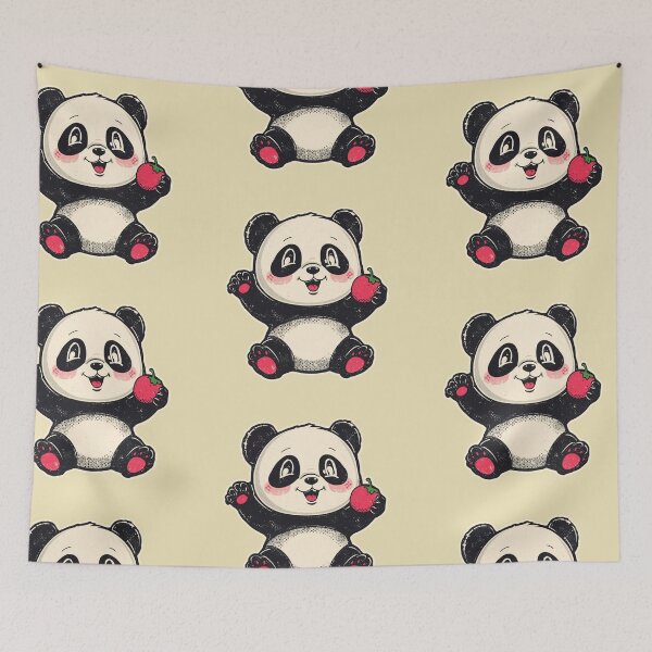 Item preview, Baby Panda Bear  designed and sold by DuliDoodles.