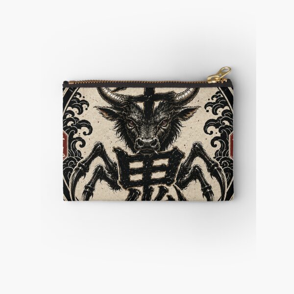 Item preview, USHI-ONI BEAST OF THE BLACK TIDE YOKAI KANJI ART  designed and sold by Handcan.
