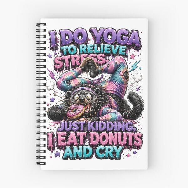 Item preview, I Do Yoga To Relieve Stress Just Kidding I Eat Donuts And Cry designed and sold by Sovereign Supply Co..