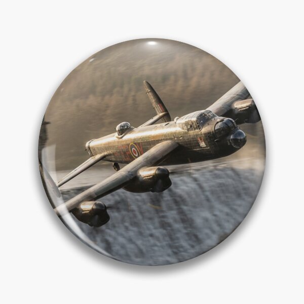 Item preview, Lancaster Bomber Dam Spillway Illustration designed and sold by Airpower Art.