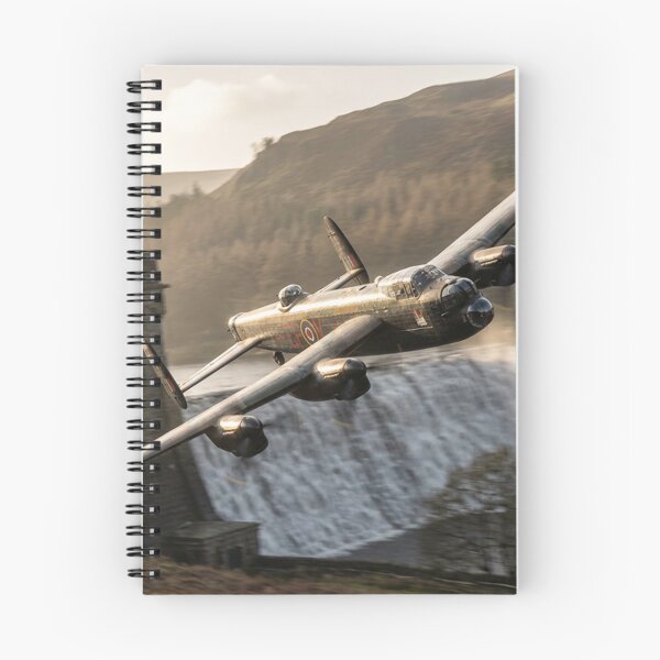 Item preview, Lancaster Bomber Dam Spillway Illustration designed and sold by Airpower Art.