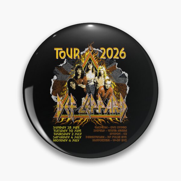 Item preview, Def Leppard Distress designed and sold by LittLEGalaxys.