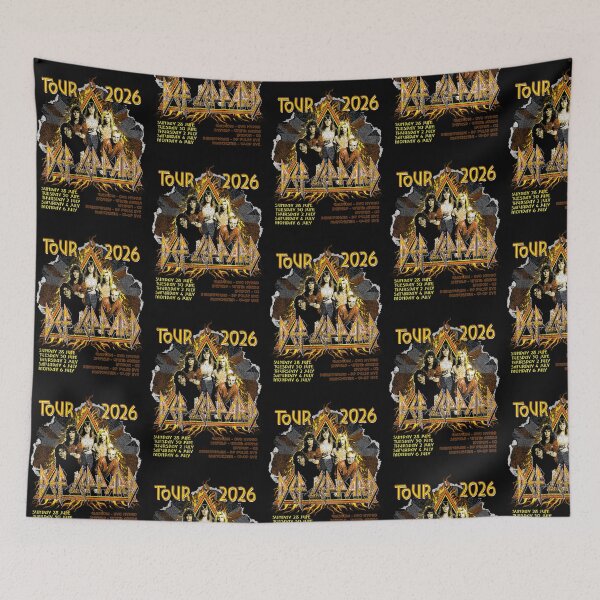 Item preview, Def Leppard Distress designed and sold by LittLEGalaxys.