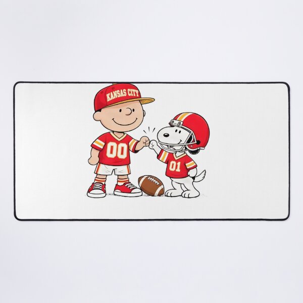 Item preview, Kansas City Football Pals Charlie Brown Snoopy designed and sold by mazenjampo.