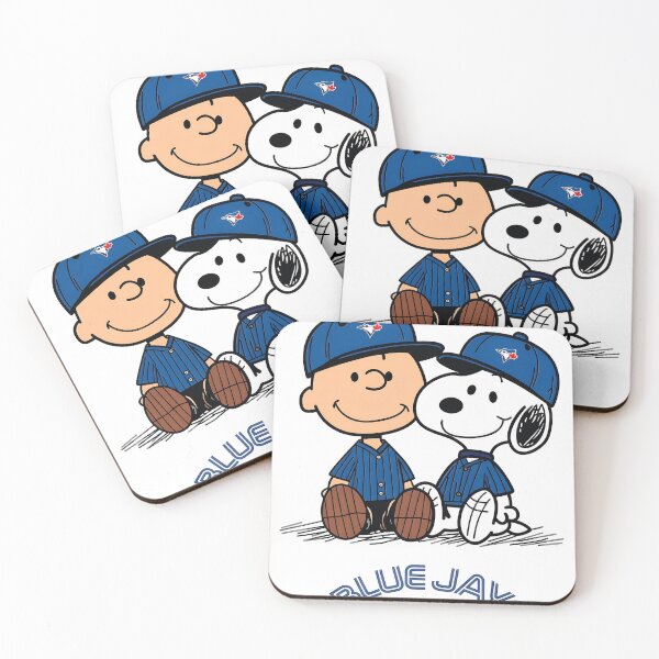 Item preview, Charlie Brown Snoopy Blue Jays Baseball designed and sold by mazenjampo.