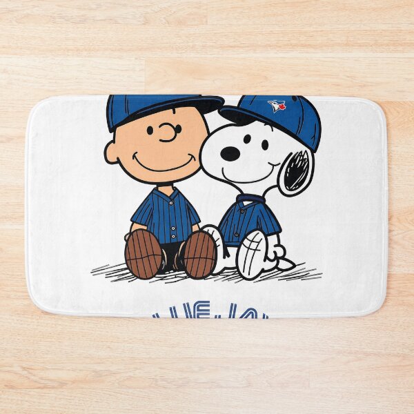 Item preview, Charlie Brown Snoopy Blue Jays Baseball designed and sold by mazenjampo.