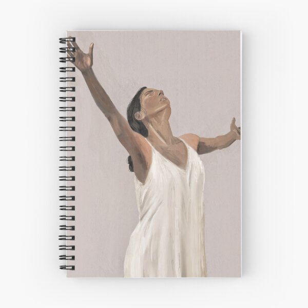 Item preview, Christian worship, woman raises hands, devotion & gift designed and sold by tevahart.