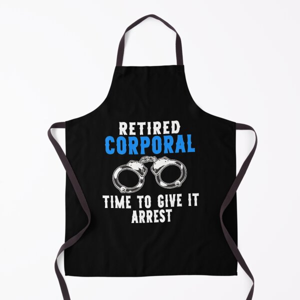 Item preview, Retired Corporal Time To Give It Arrest Handcuffs designed and sold by kalmanfjskrine.