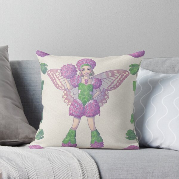 Item preview, Red Clover Fairy Cute Magic Forest Pixie Design designed and sold by IllieMillieart.