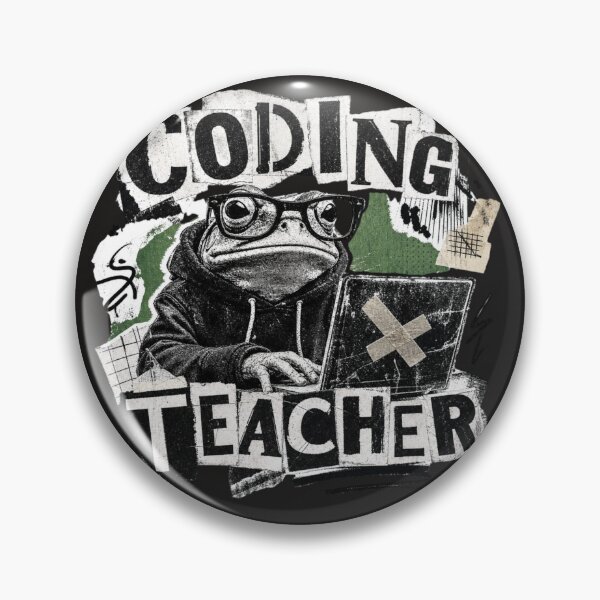 Item preview, Coding Teacher Frog Laptop Zine Collage T-Shirt | Funny Computer Science Programmer Toad Hoodie STEM Teacher Gift designed and sold by illeN-Art-World.