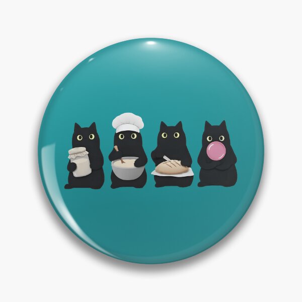 Item preview, Cute Baking Cats Bubblegum Chef designed and sold by SoyLamderma.