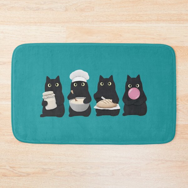 Item preview, Cute Baking Cats Bubblegum Chef designed and sold by SoyLamderma.