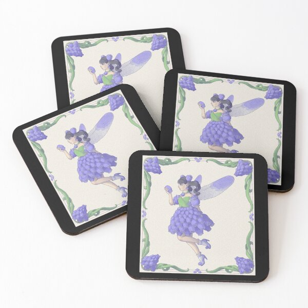 Item preview, Grape Hyacinth Fairy Elegant Blue Blossom Pixie Graphic designed and sold by IllieMillieart.