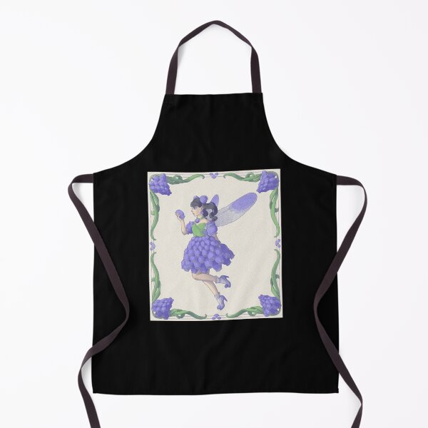 Item preview, Grape Hyacinth Fairy Elegant Blue Blossom Pixie Graphic designed and sold by IllieMillieart.