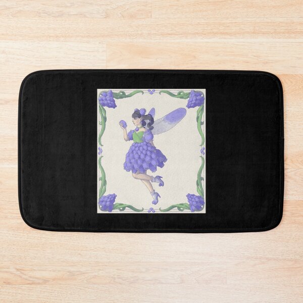 Item preview, Grape Hyacinth Fairy Elegant Blue Blossom Pixie Graphic designed and sold by IllieMillieart.