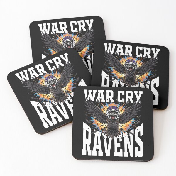 Item preview, RAVENS WAR CRY - BAL RAVENS designed and sold by KEF Custom.