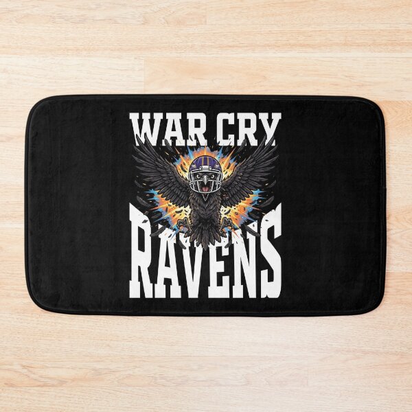 Item preview, RAVENS WAR CRY - BAL RAVENS designed and sold by KEF Custom.