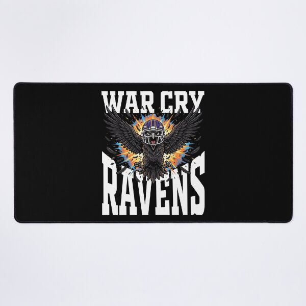 Item preview, RAVENS WAR CRY - BAL RAVENS designed and sold by KEF Custom.