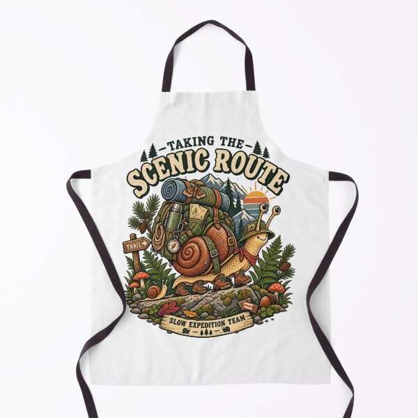 Item preview, Taking the Scenic Route Caracol Excursionista designed and sold by Trendy-Artistry.