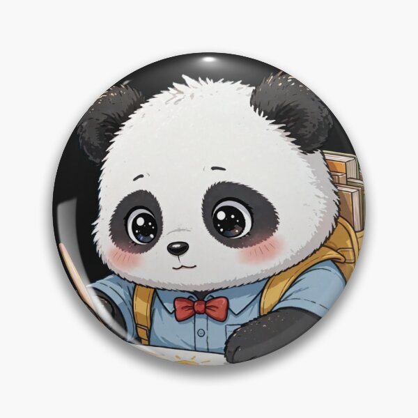 Item preview, Cute Student Panda Painting Watercolor On Wednesday - Kawaii Art Class designed and sold by Surviving Monday Club.