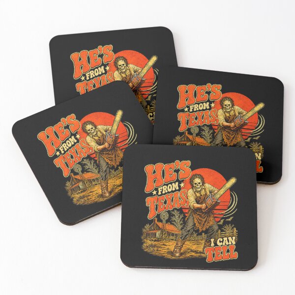 Item preview, Hes from Texas I Can Tell Chainsaw Horror Halloween  designed and sold by NgumohaLanke.